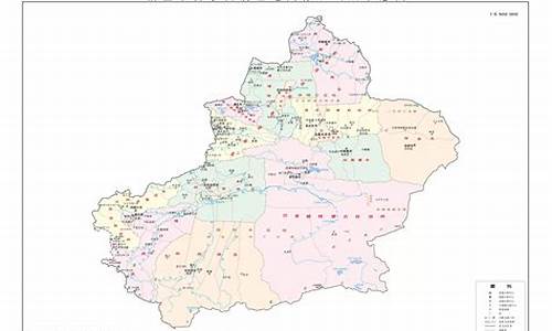 新疆全省地图_新疆全省地图全图高清版